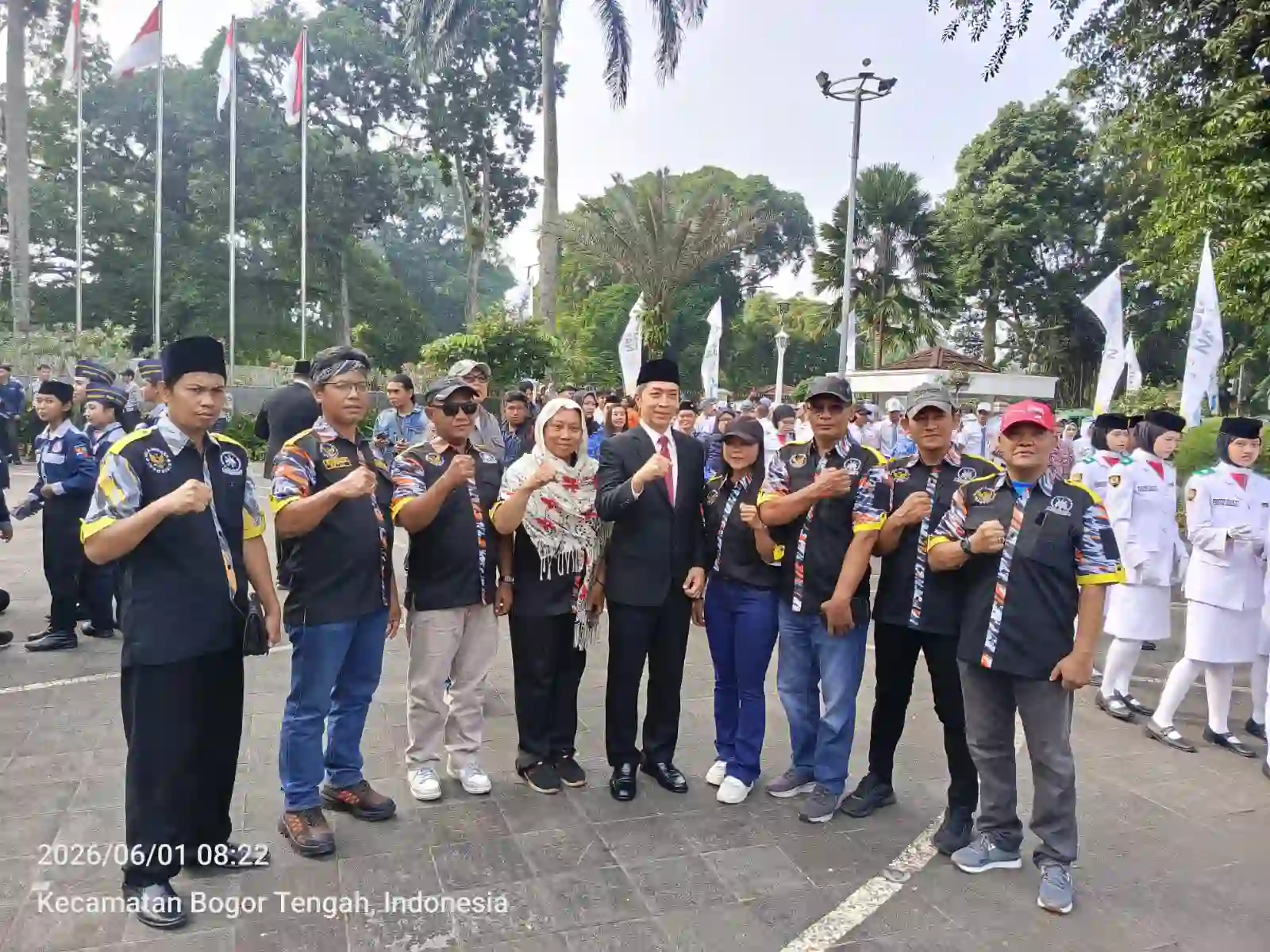 GMBI Kota Bogor Hadiri Upacara Hari Lahir Pancasila 2026 di Plaza Balai Kota